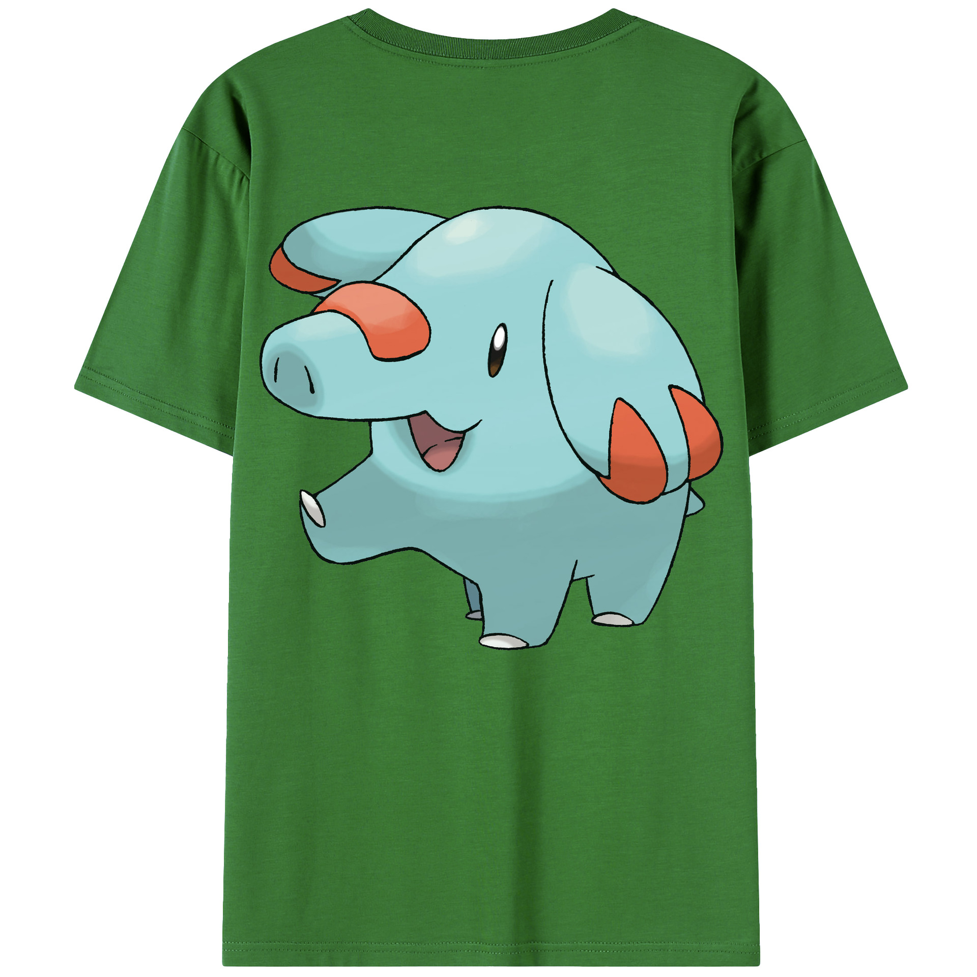 （画像用） ポケットモンスター Pokémon レディース半袖Tシャツ(バックプリント)
